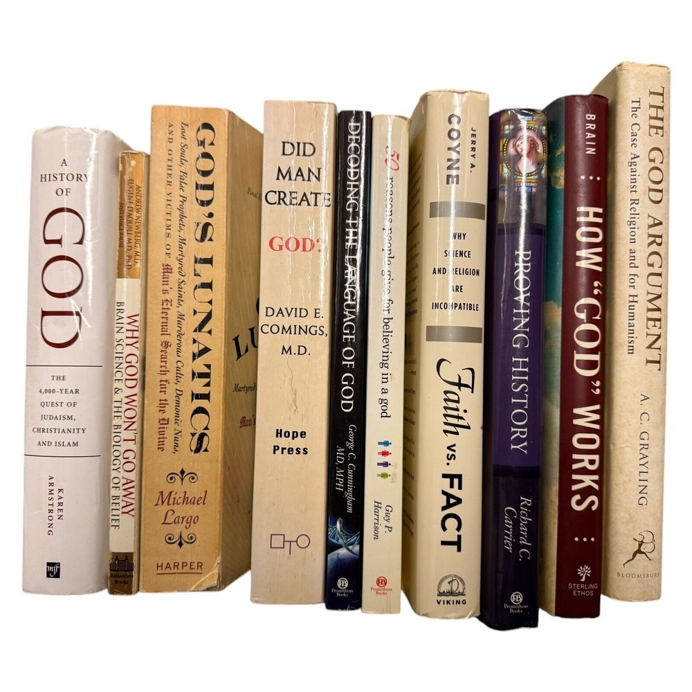 Inspirational Books on‎ Faith, Hope, Religion, Science & Facts - Set of 10 Books